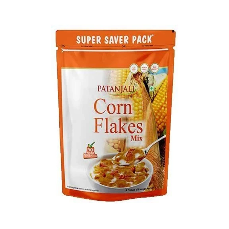 Patanjali Corn Flakes 875gm Pack Ayurvedaproducts