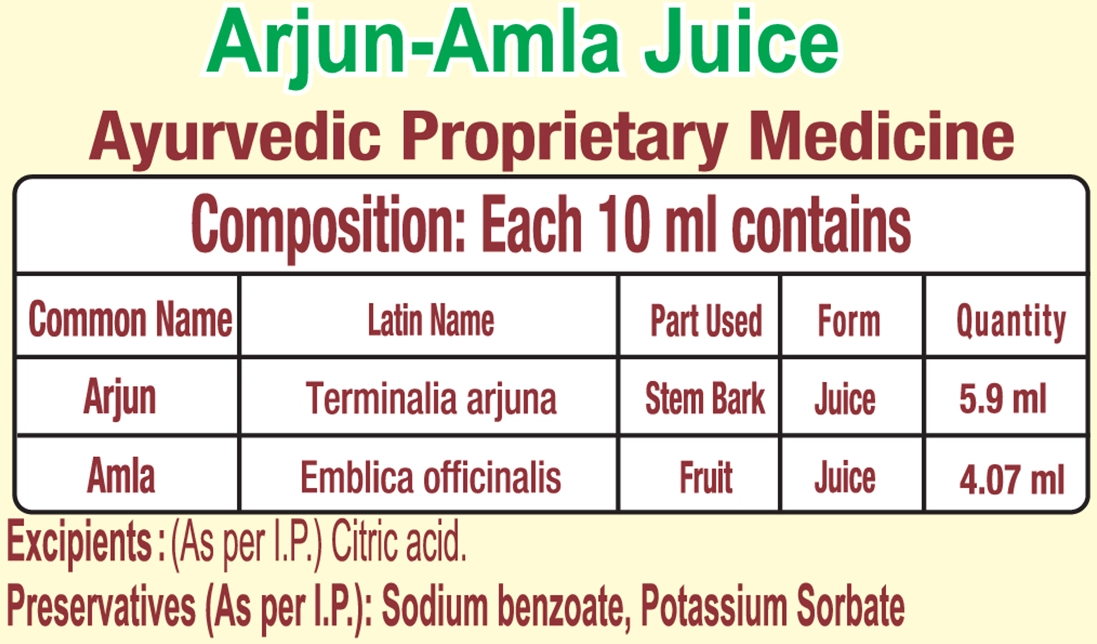 Patanjali Arjun Amla Juice 450ml