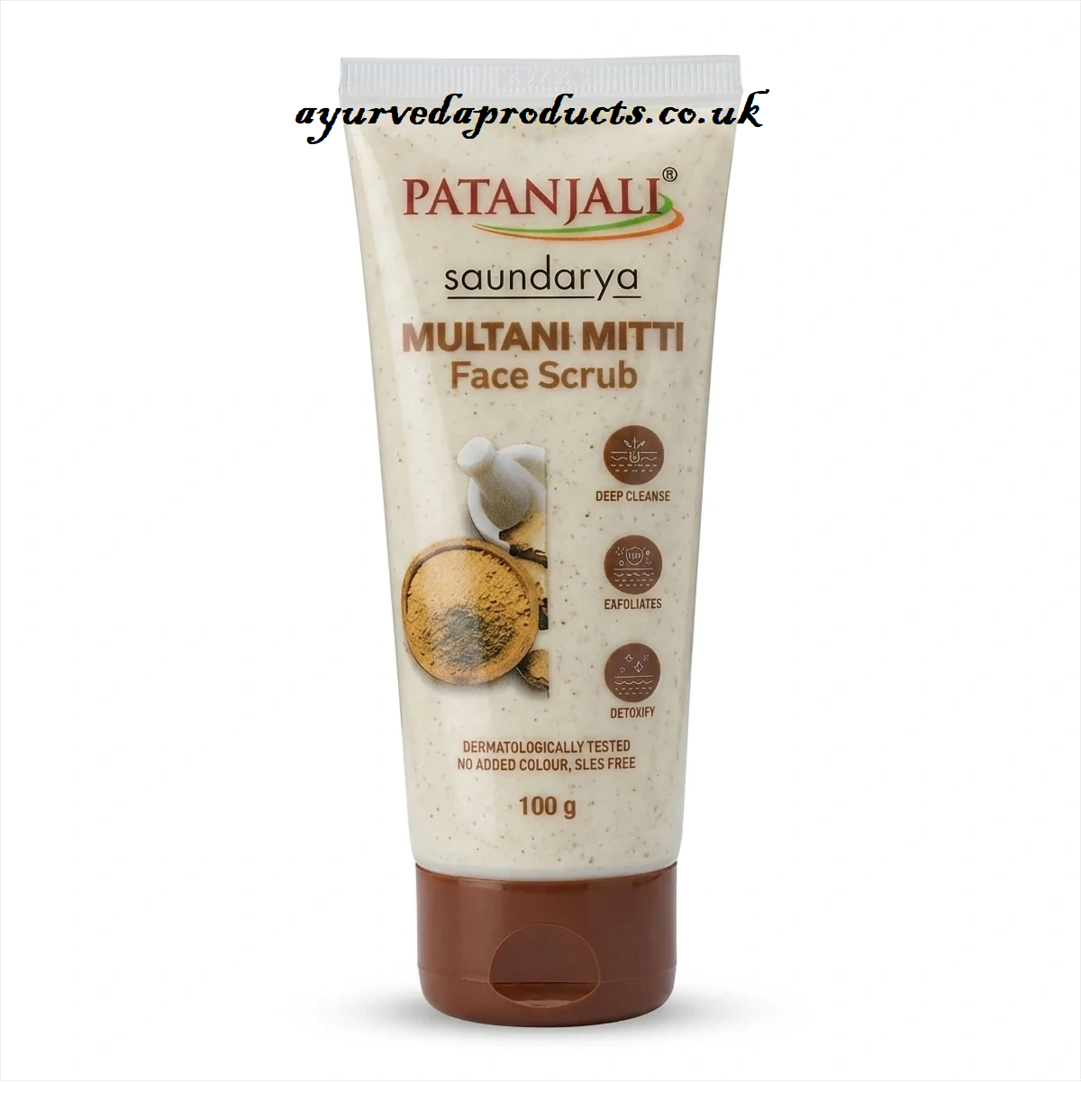 Patanjali Multani mitti face scrub