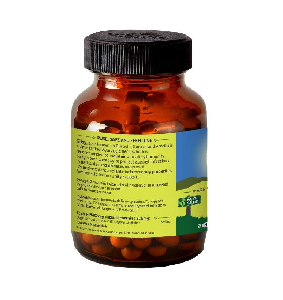 Organic India Giloy Capsules 60 Caps