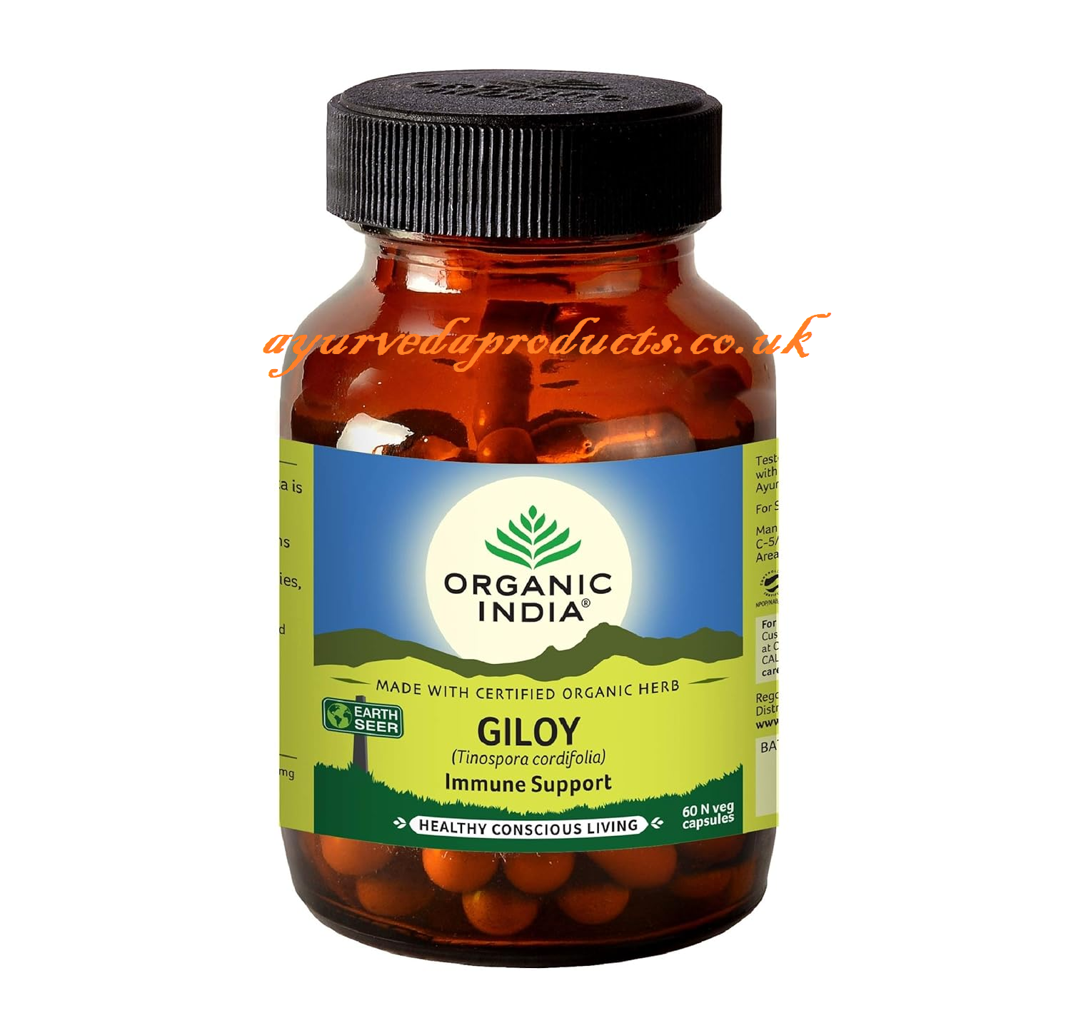 Organic India Giloy Capsules 60 Caps