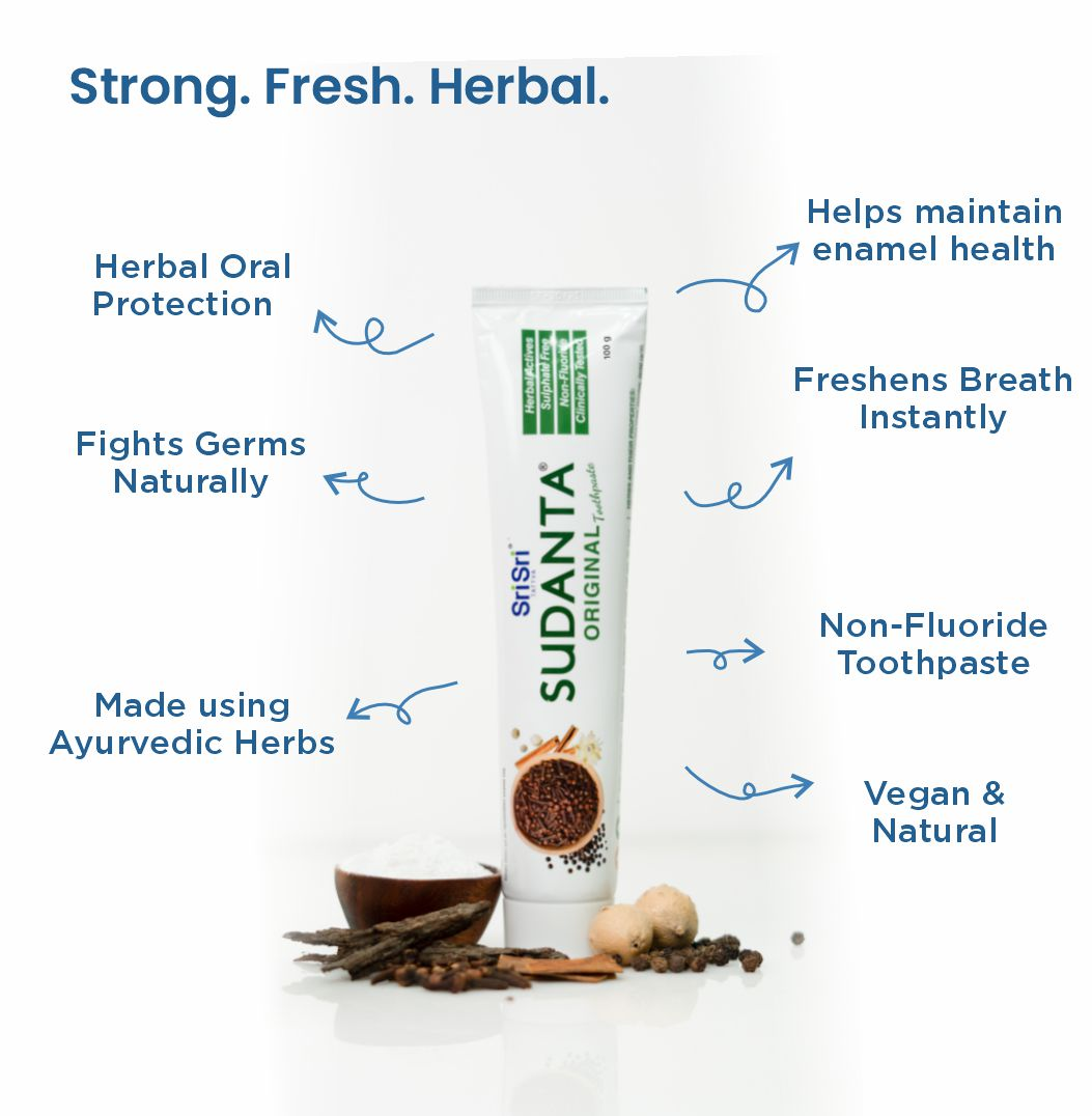 Sri Sri Tattva Sudanta Toothpaste 100gm