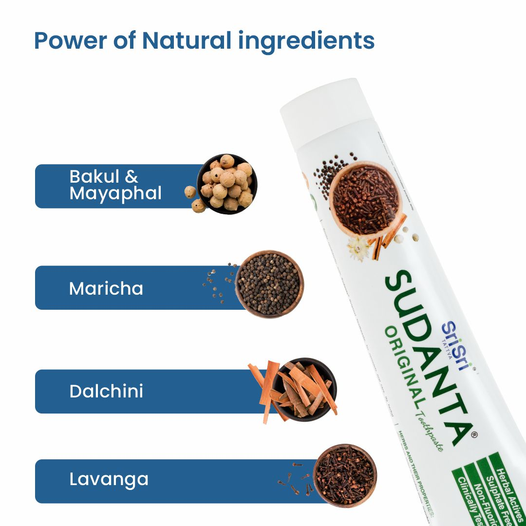 Sri Sri Tattva Sudanta Toothpaste 100gm
