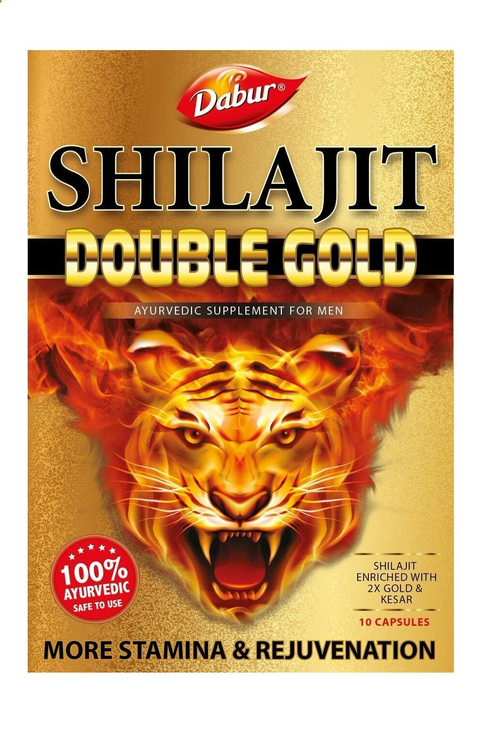 Dabur Shilajit Double Gold Capsules10 Ayurveda products