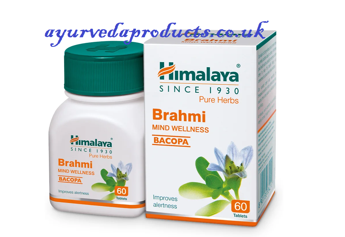Himalaya Brahmi Mind Wellness Bacopa 60 Tabs