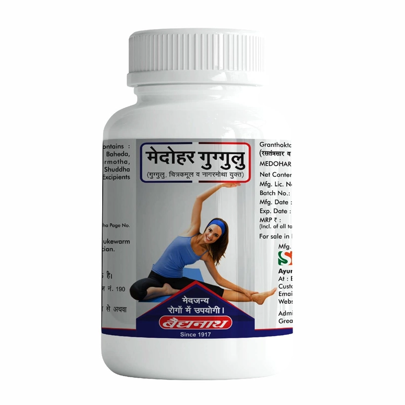 Baidyanath Medohar Guggulu 120 Tablets - Image 2