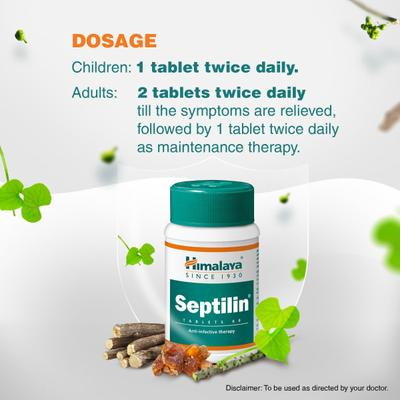 Himalaya Septilin 60 Tablets