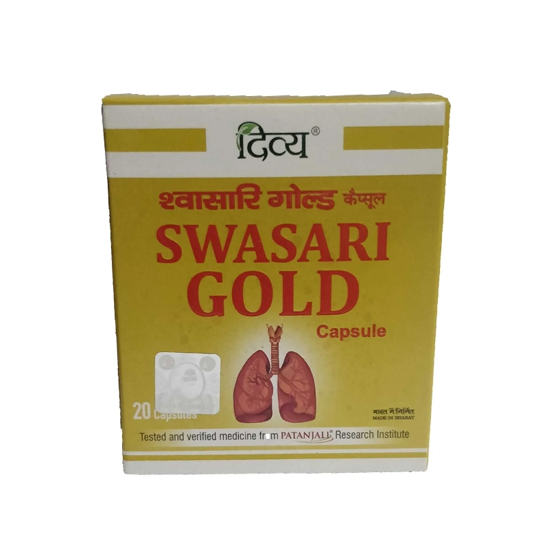 Patanjali Divya Swasari Gold Capsules