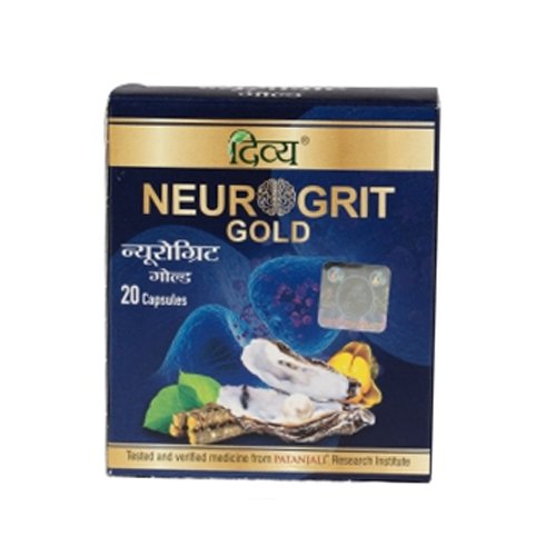 Patanjali Neurogrit Gold 20 caps Ayurveda products.