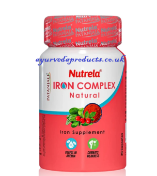 Patanjali Nutrela Iron Complex Natural 30 Capsules