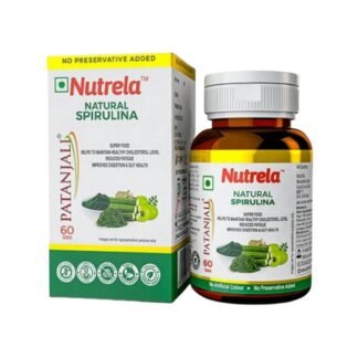 Patanjali Natural Spirulina Tablets 60N