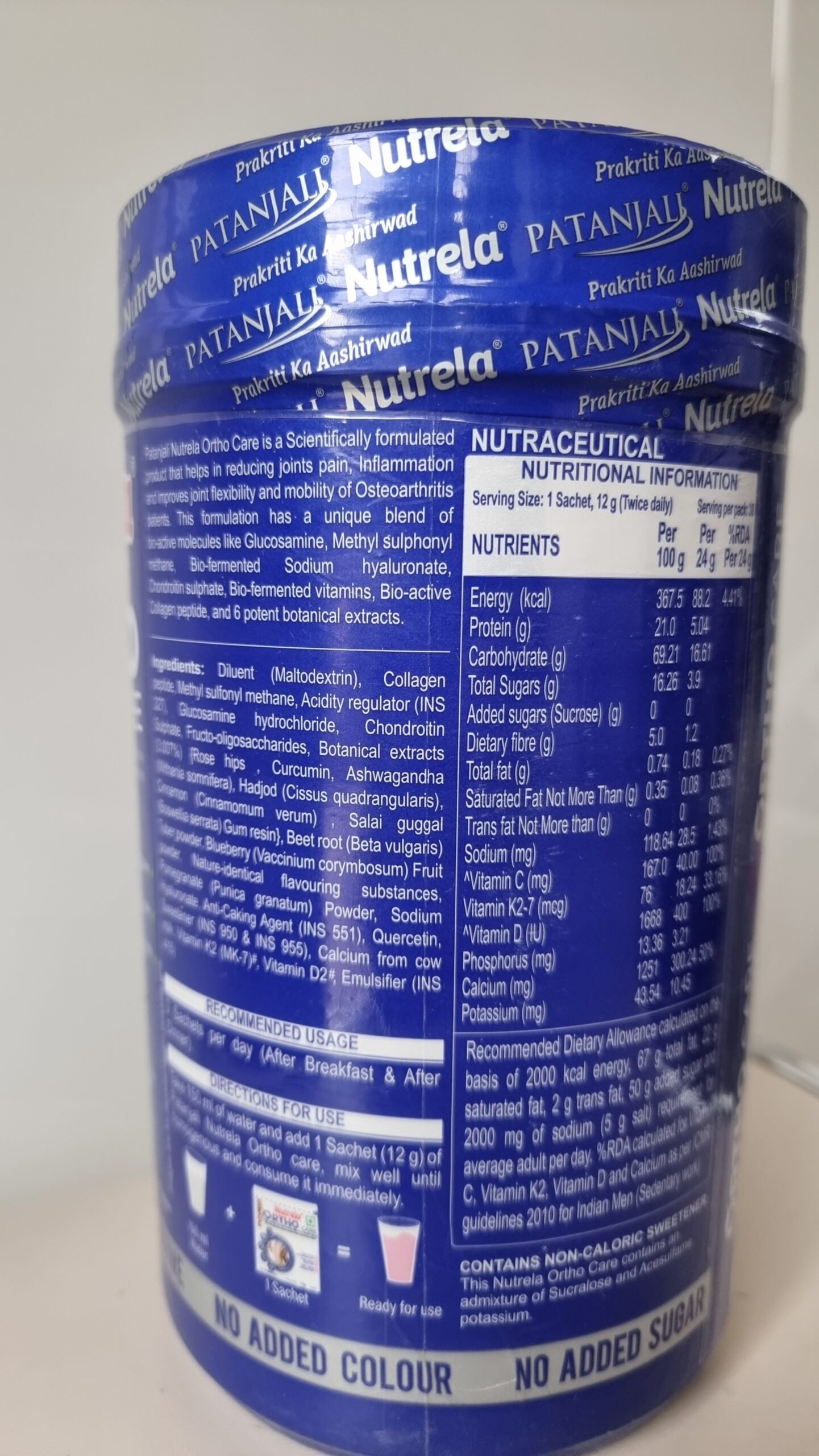 Patanjali Nutrela Ortho Care 30 Sachets Ayurvedic store