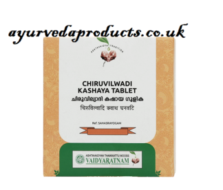 Vaidyaratnam Chiruvilwadi Kashya Tablets 100 tabs