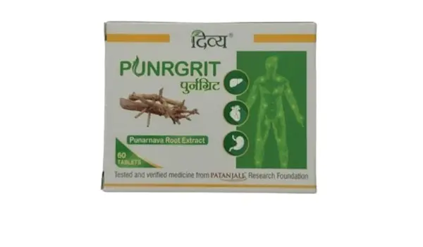Patanjali Divya Punrgrit 60 Tablets