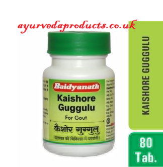 Baidyanath Kaishore Guggulu 80 Tablets