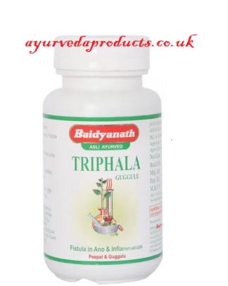 Baidyanath Triphala Guggulu 80 Tabs