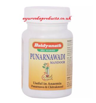 Baidyanath Punarnawadi Mandoor 40 Tablets