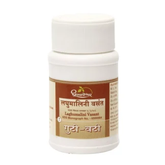 Dhootapapeshwar Laghumalini Vasant tablets 60 N