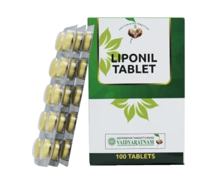 Vaidyaratnam Liponil Tablet 100 N