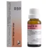 Gouttes Homéopathiques Dr. Reckeweg R59 Pour La Perte De Poids - 22 Ml - Neuf, Fabriqué En Inde