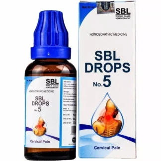 SBL Drops No.5 (Cervical Pain) 30 ml