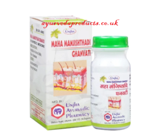 Unjha Maha Manjishthadi Ghanvati 40 Tablets