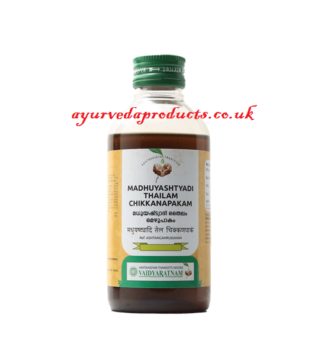 Vaidyaratnam Madhuyashtyadi Tailam Chikkanapakam 200ml