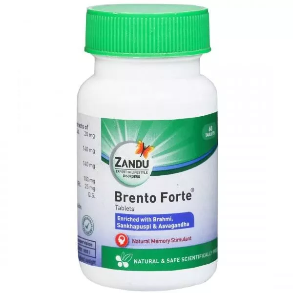 Zandu Brento Forte Tablets 60 N