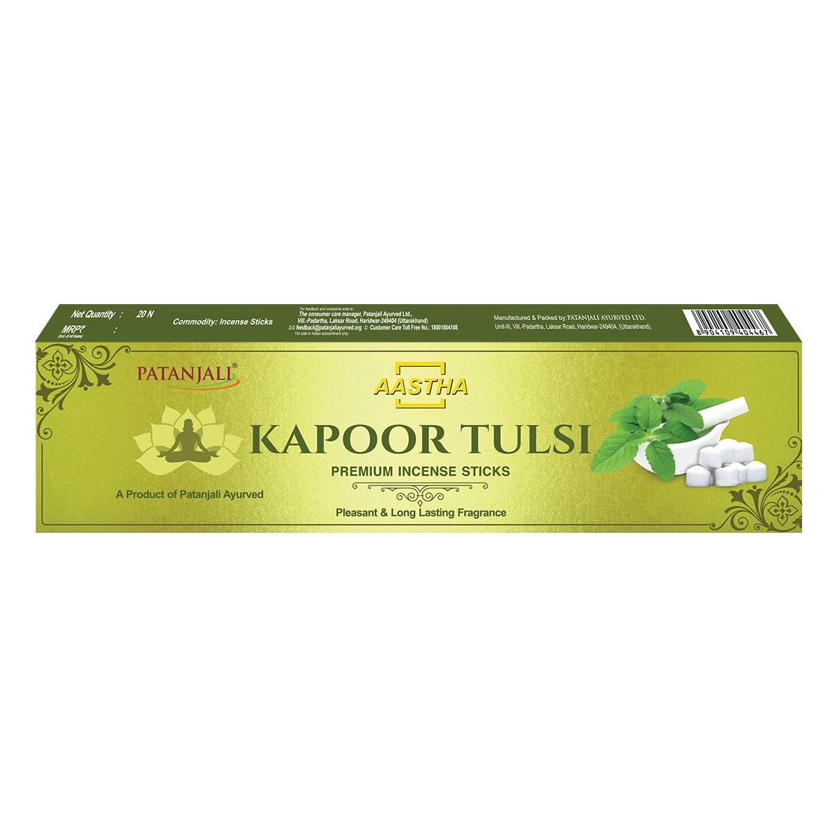 Patanjali Aastha kapoor Tulsi Incense Sticks