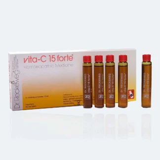 10ml x 12 drinking ampoules of v-C 15 forte by Dr Reckeweg