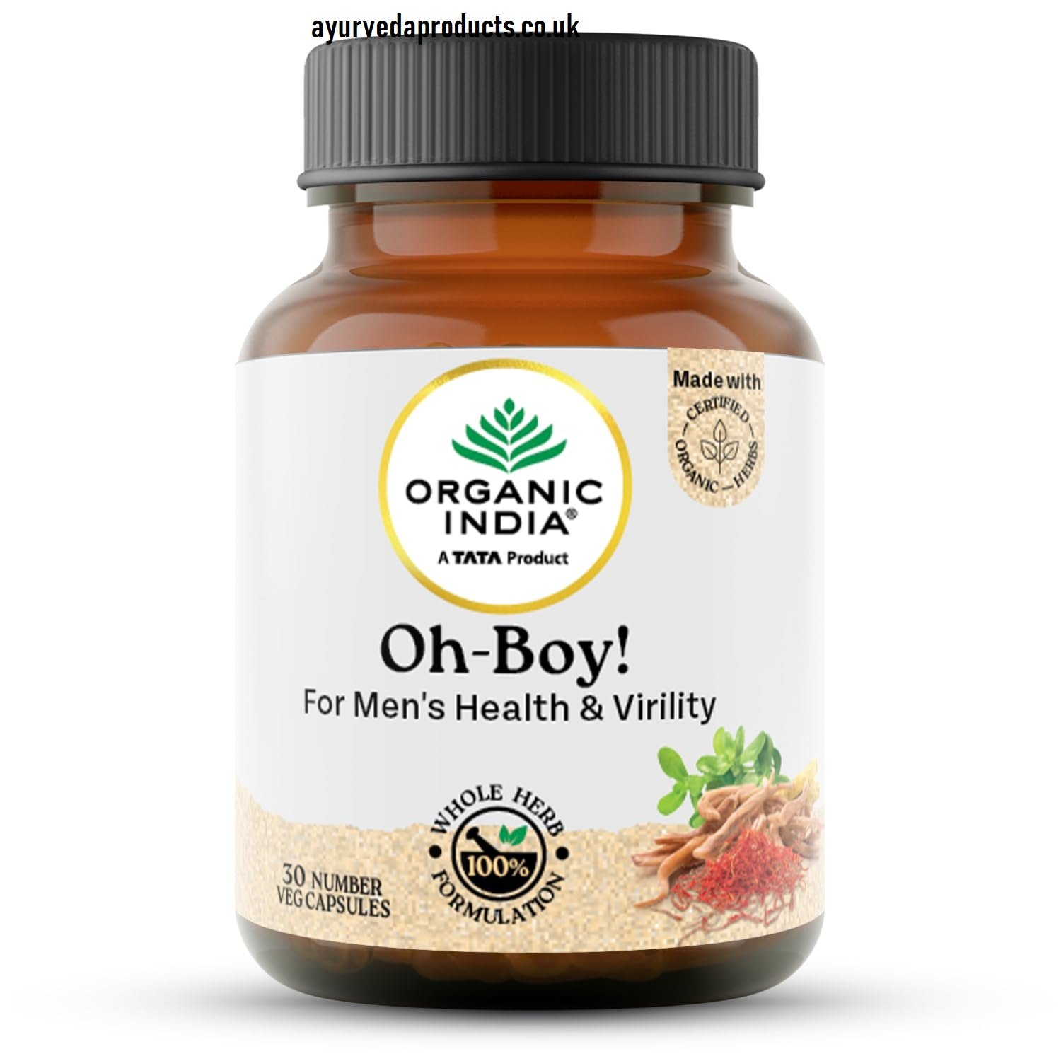 organic india oh boy 30 capsules