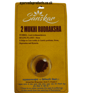 patanjali 2 mukhi rudraksha
