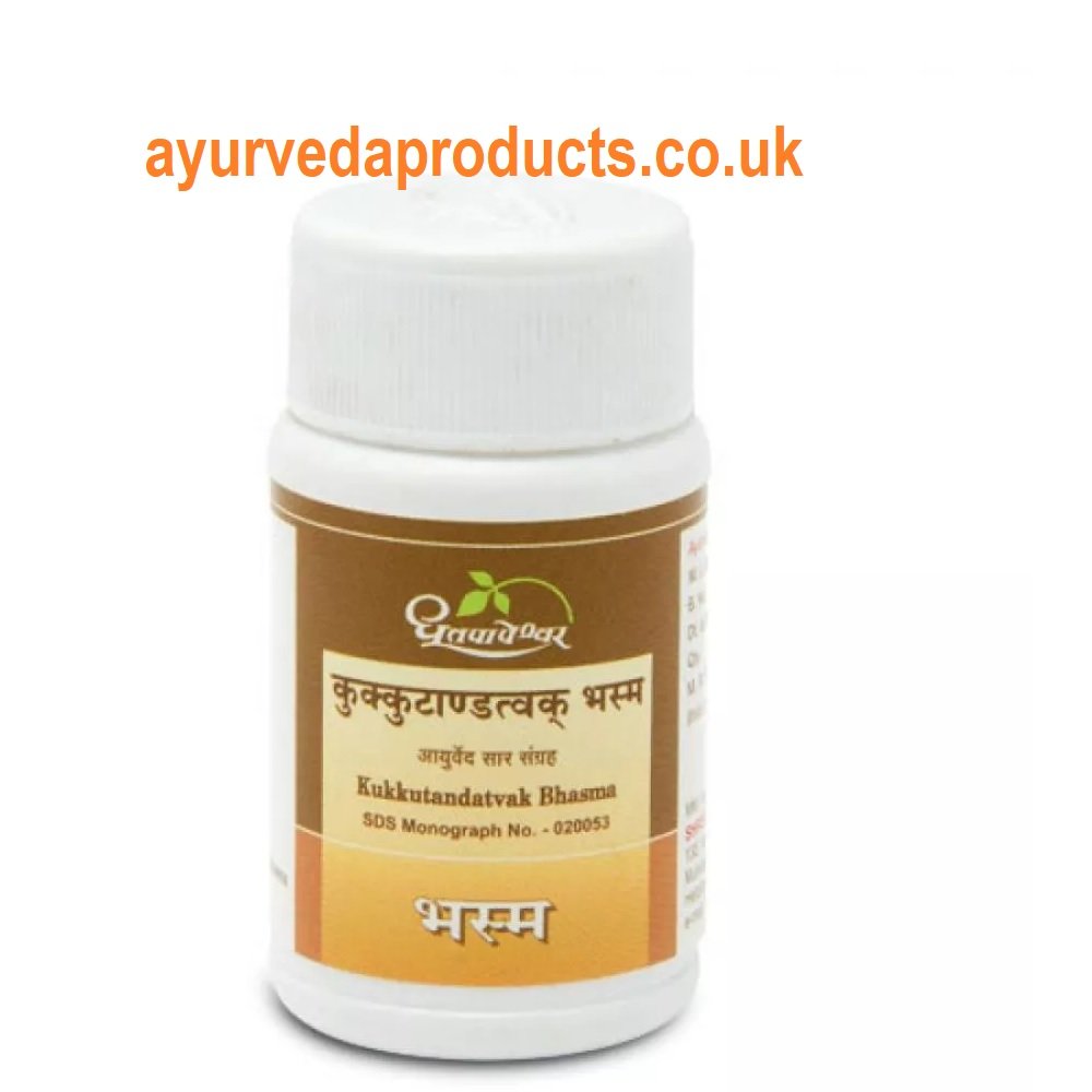 Dhootapapeshwar kukkutandatvak bhasma 10g