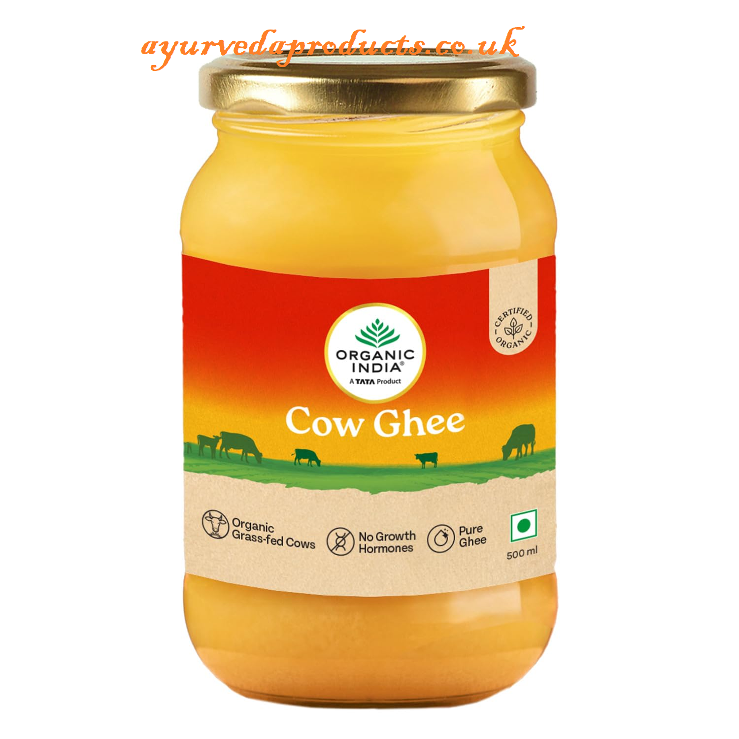 Organic India Cow’s Ghee 500gm
