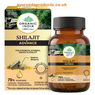 Organic India Shilajit Advance 60 veg caps
