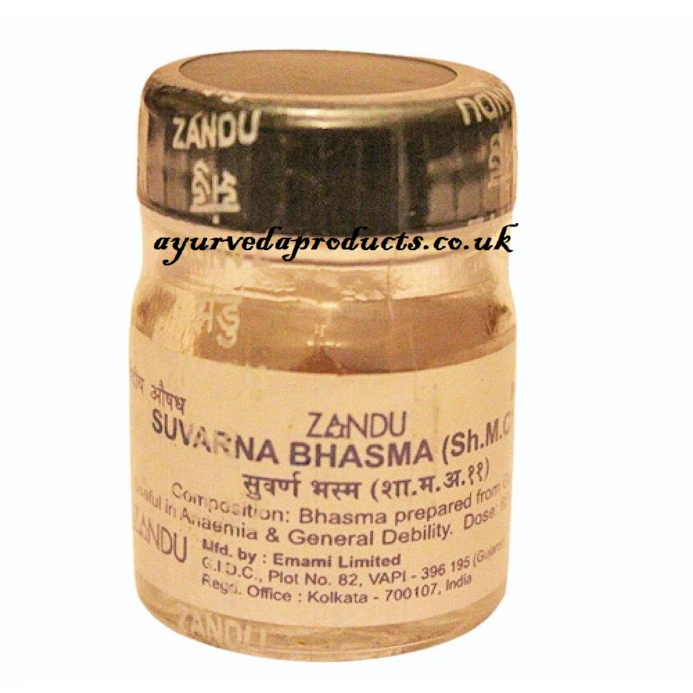 Zandu Suvarna Bhasma 500 mg
